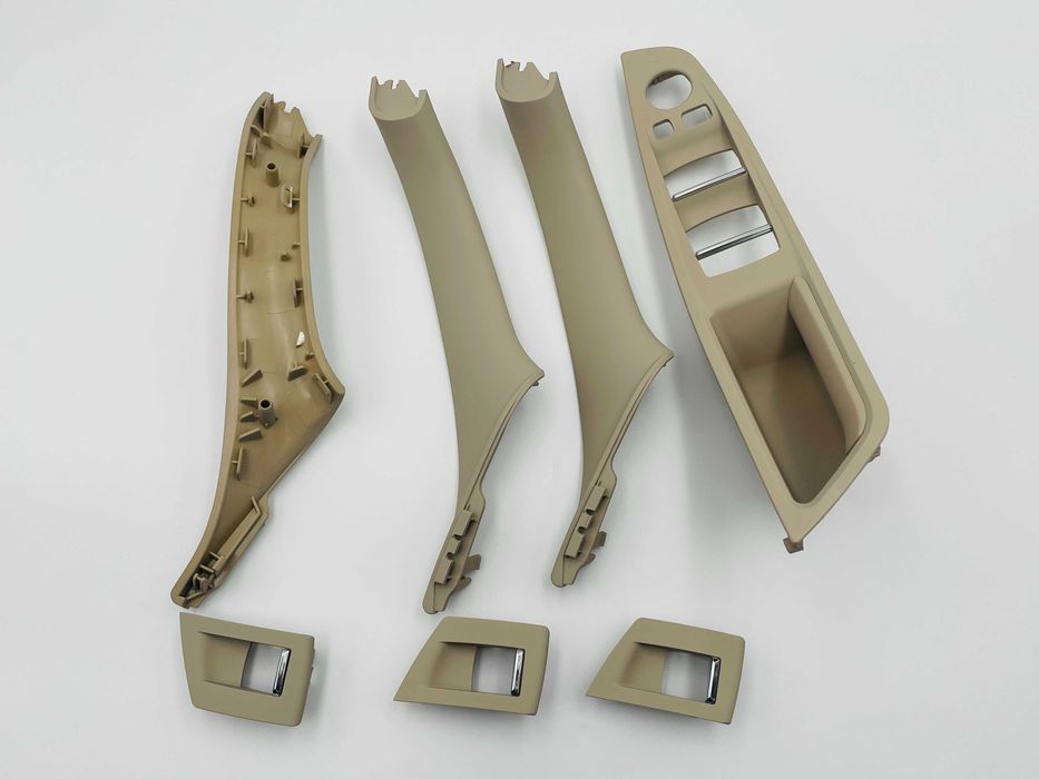 Set manere usa interior complet fata spate crem oyster BMW Seria 5 F10