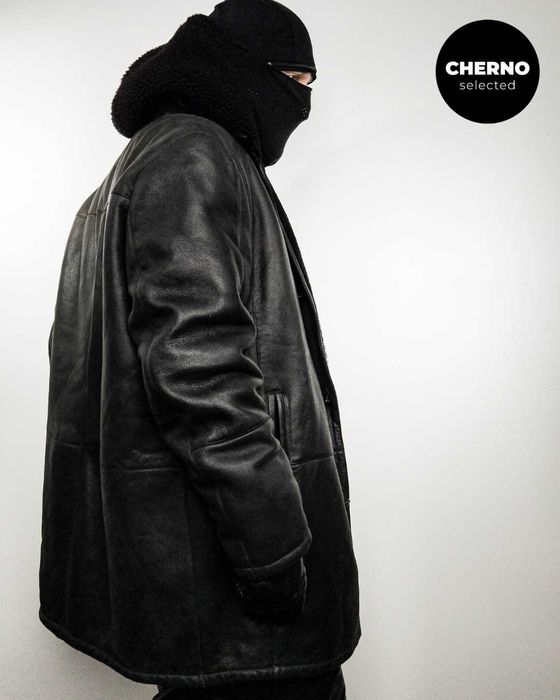 Мъжко кожено палто / кожух LAGERFELD Men’s Shearling Coat – XXL•XXXL