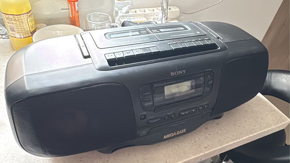 Radio cd si caseta Sony