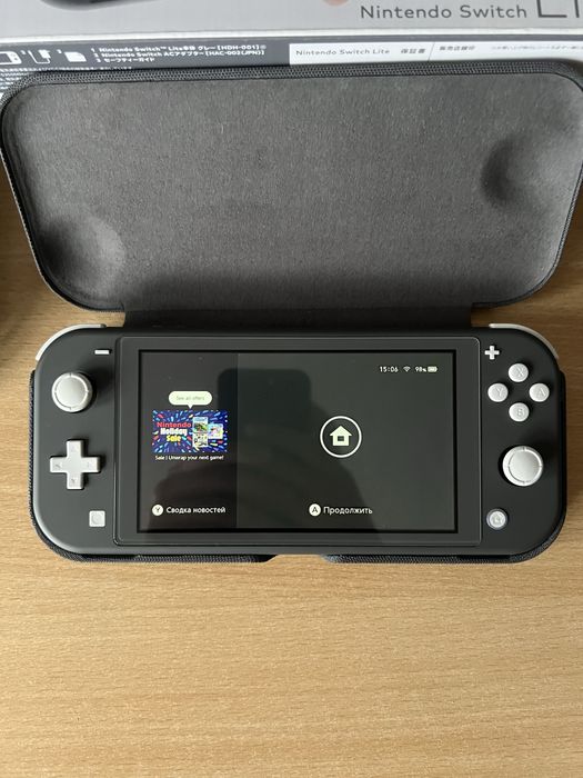 Switch Lite с Flip Case 128gb