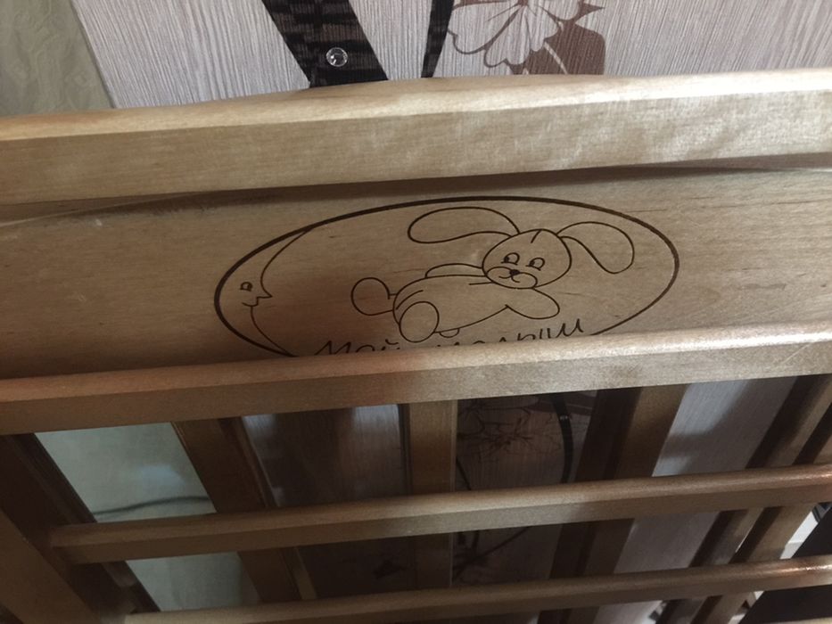 Кроватка с ортопедическим матрасом