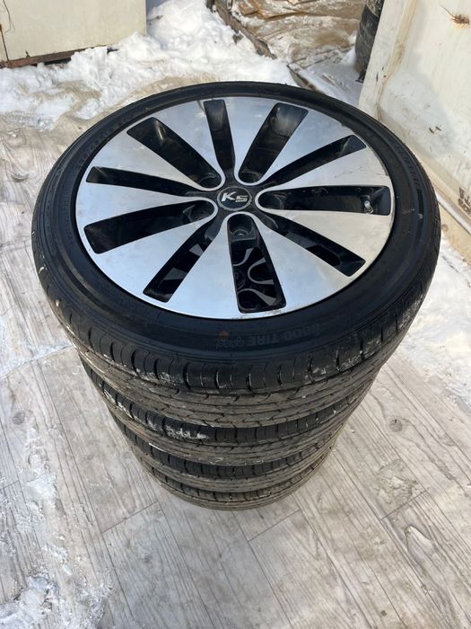 Диски с резиной на киа ,хендай,тойота,лексус
