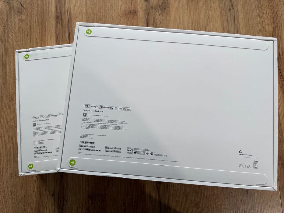 ЧИСТО НОВИ MacBook Pro 16" M4 PRO Chip 14-CPU/20-GPU/24RAM/512GB SSD