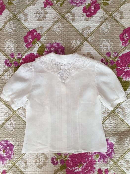 Bluza camasa dama in guler broderie
