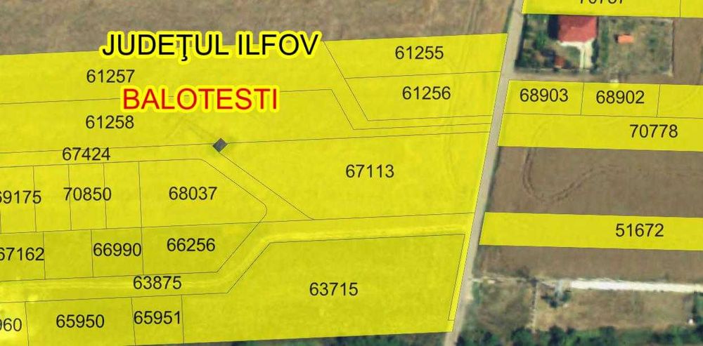 Balotesti Lacul Vlasia 3300mp 18900 euro (optional de inchiriat)