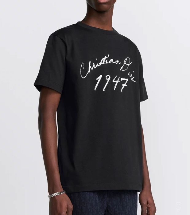Dior 1947 black T-shirt