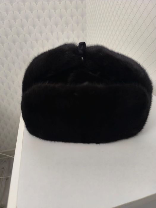 Норковая шапка б/у, размер 58