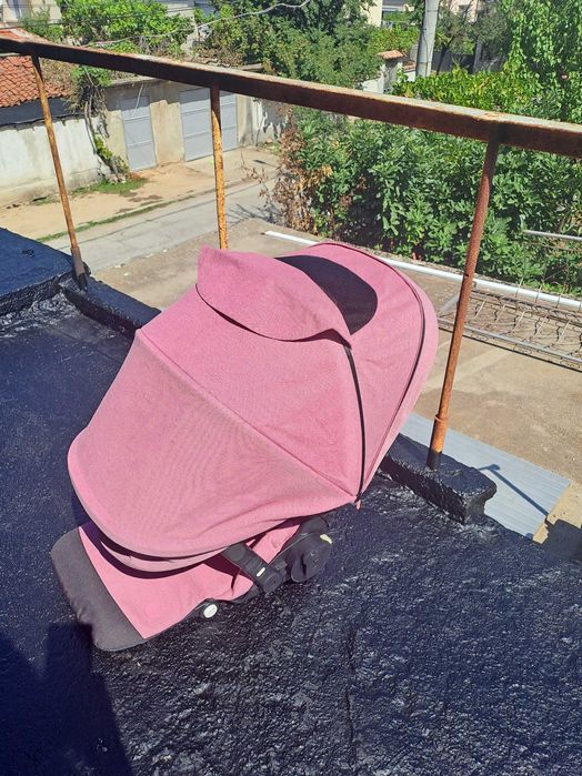 Cybex Бебешка количка Balios S Lux Magnolia Pink