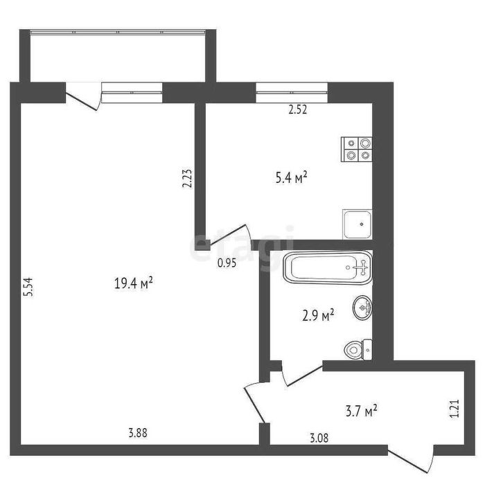продам квартиру 1 ком
