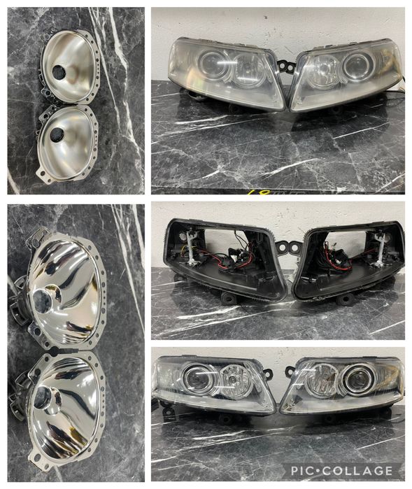 Рециклиране На Фарове Рефлектори Вграждане на Би-Лед Прожектори