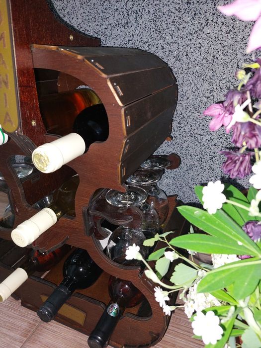 Suport pentru sticle de vin violoncel