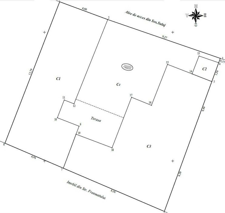 Casă în Șos. Sălaj la preț de apartament