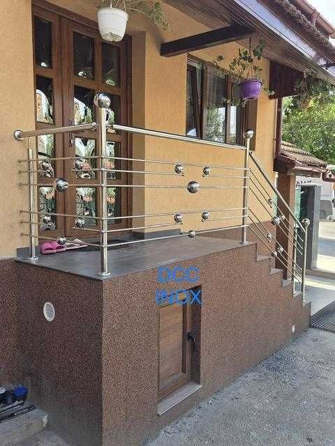 balustrade inox sticla, confectii inox, porti garduri inox