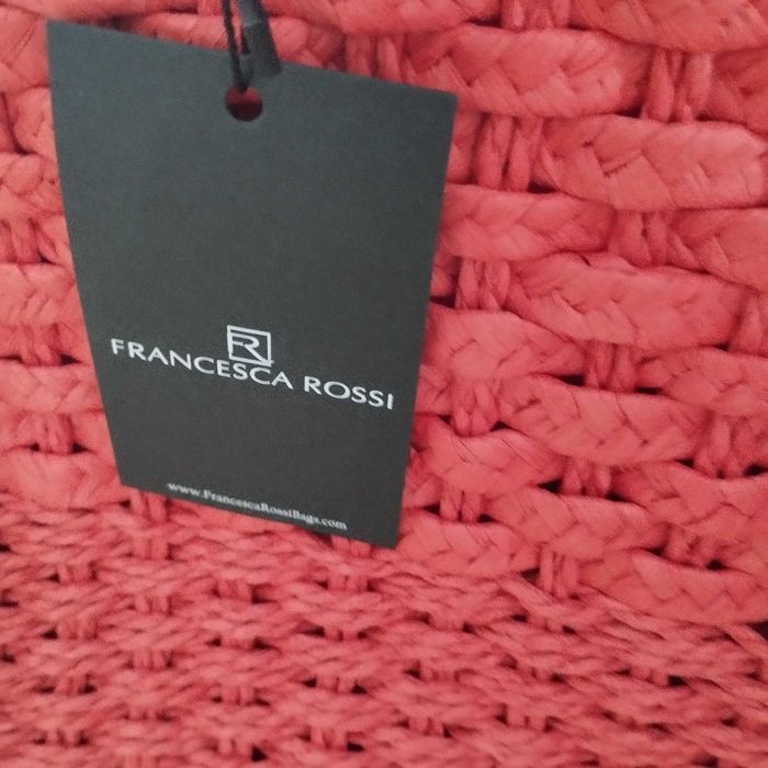 Малка чанта през рамо+ чанта цвят корал