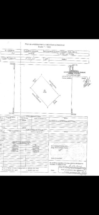 Teren intravilan si arabil in Partizani