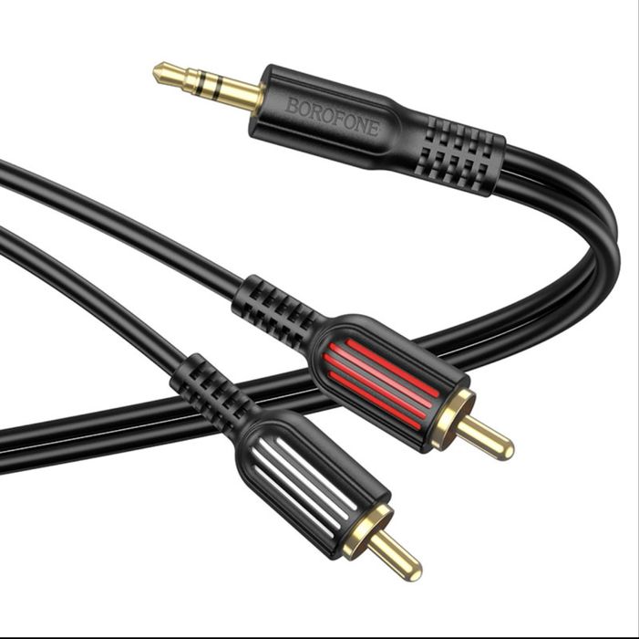 Аудио кабель AUX BL11 3.5мм на два RCA