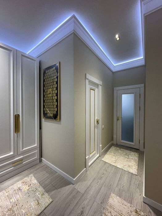 Yangi uzbekiston tomondan 3xonalik tayyor kvartira sotiladi №43