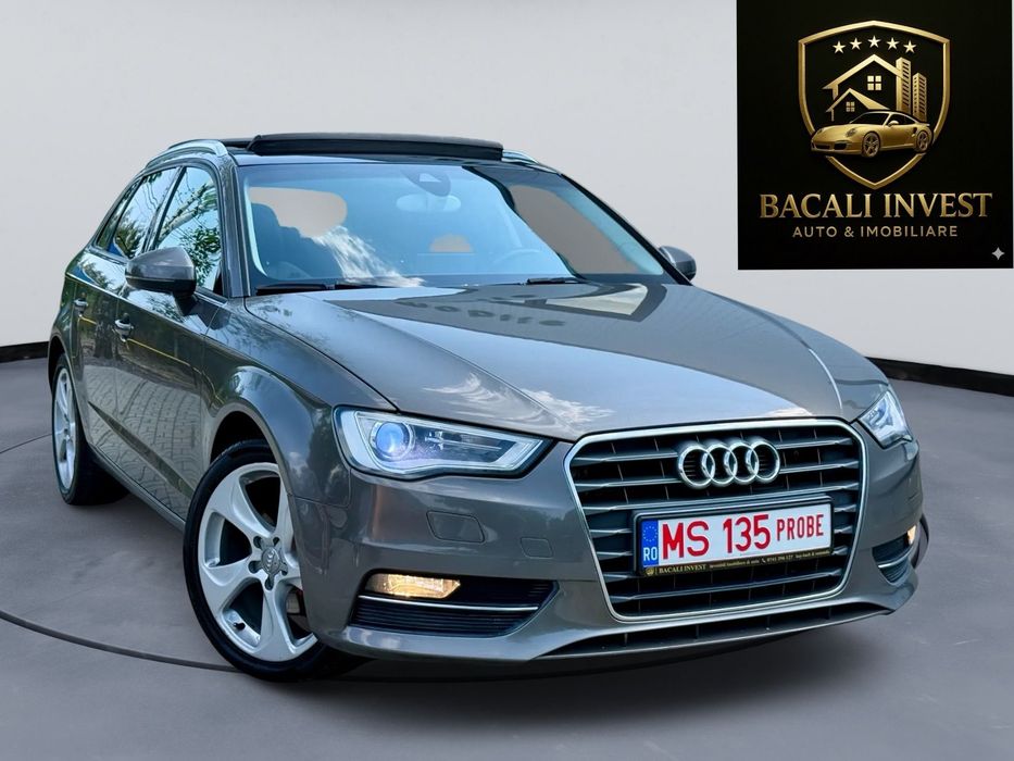Audi A3 3-portiere S-line 2014 2.0 tdi 150cp Panorama bixenon line assist navi rata 200 E