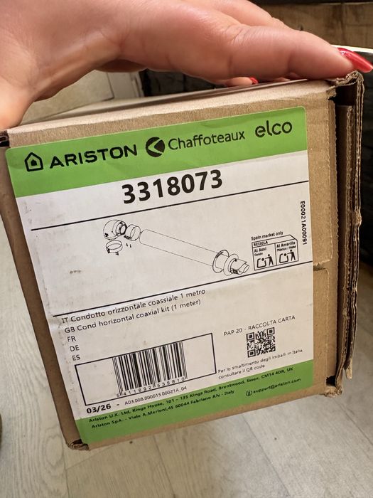 Kit evacuare Ariston
