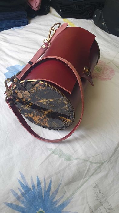 Geantă Teluric Design (handmade, din piele)