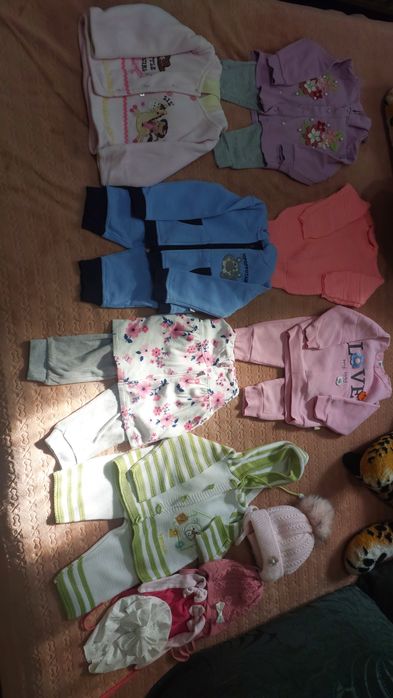 Детские вещи с 3 мес  до 1,5  лет