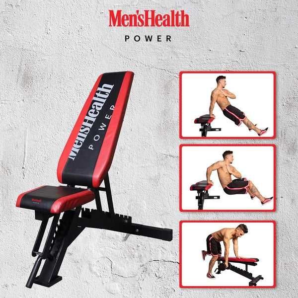 Banca inclinata pentru antrenament – negru/rosu, Lukadora