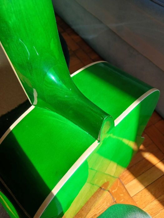 Chitara clasica handcrafted - verde