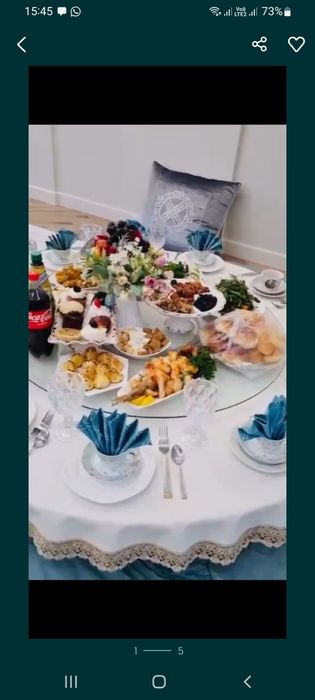 Столы посуда корпе