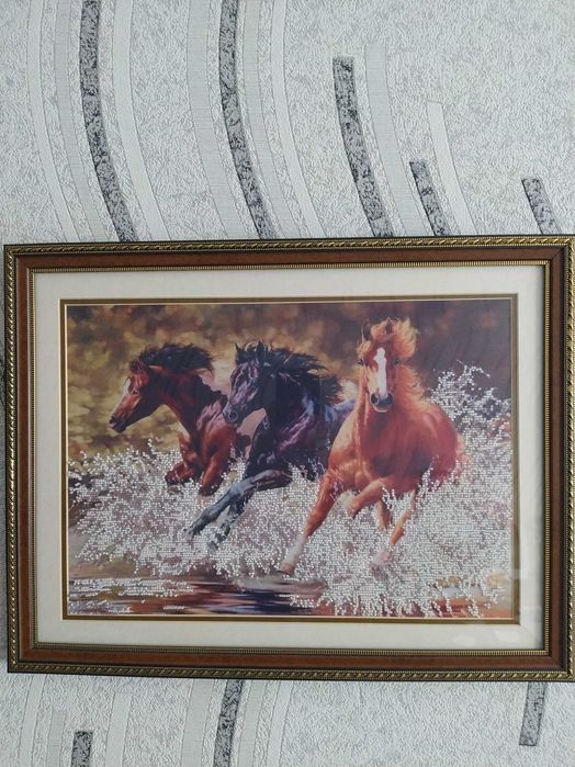 Картины бисером.