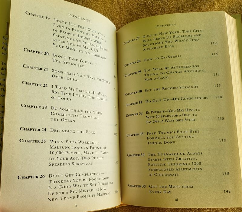 Never give up - Donald Trump