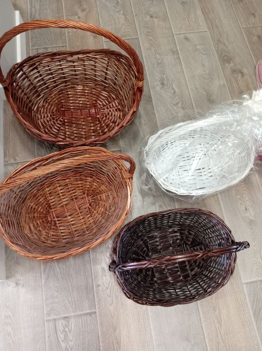 Подарочные корзины  плетенные.