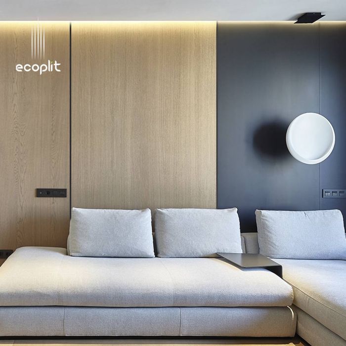 Ecoplit внутренний гипсакриловые панели