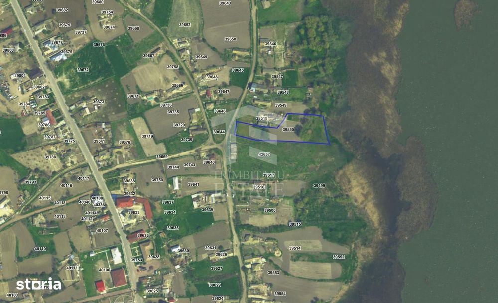 Teren intravilan 4367 mp – Salcioara – deschidere la lac
