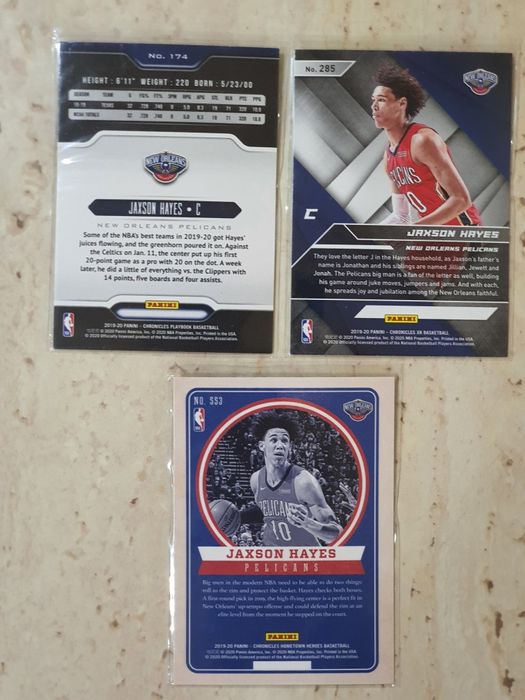 Cartonase Nba Jaxson Hayes