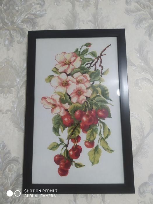 Картины вышитые крестиком