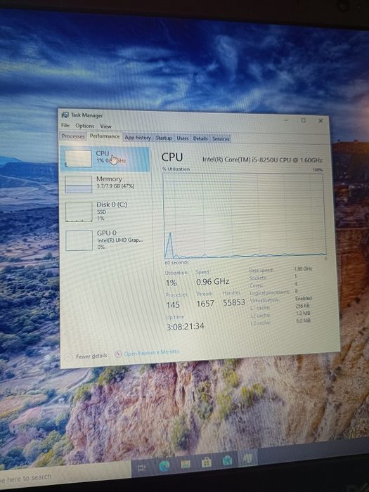 Laptop Dell Latitude 3590 i5-8650u 8/16gb ddr4 15,6 inch