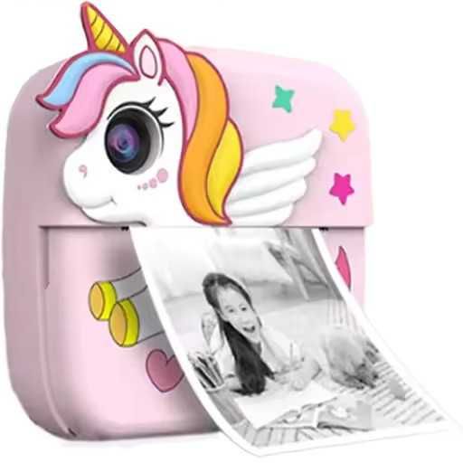 Aparat foto copii VALA A28 Unicorn 50Mpx 1080P Dual Camera Roz