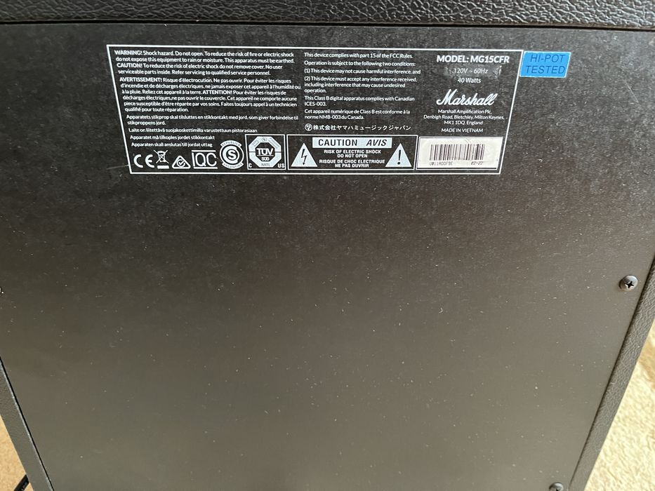 Комбоусилитель Marshall