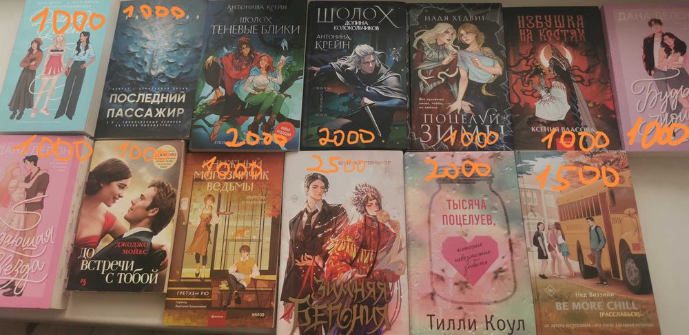 Книги современные  от 1000