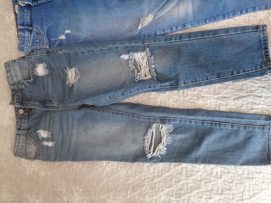 Лот Дънки 134 см 10-11год