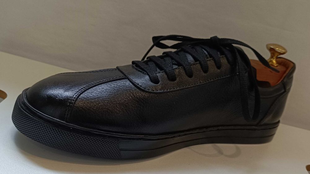 Pantofi sport casual 40 40.5 lucrati manual G. Rizo NOI piele naturala