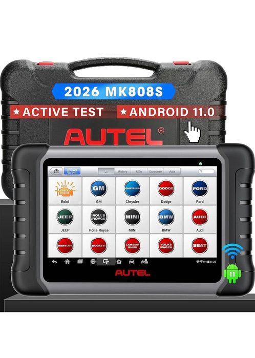 Автодиагностика Autel MaxiCom MK808S+подарък 2 часа обучение