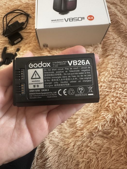 Вспышка godox + синхронизатор