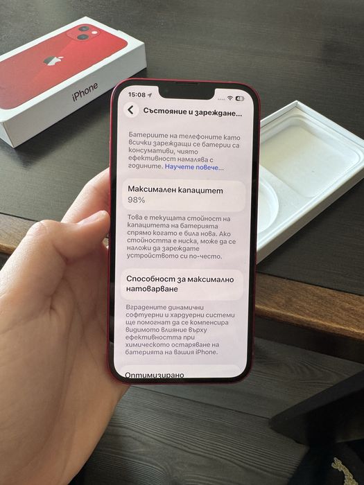 Iphone 13 червен