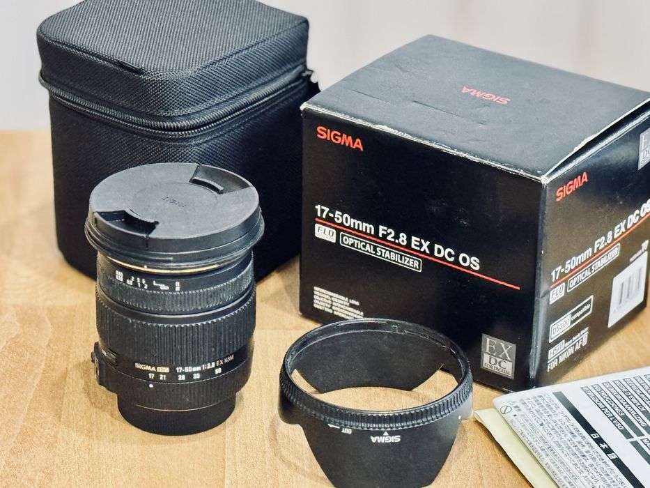 Объектив Sigma 17-50 f2.8 для Nikon