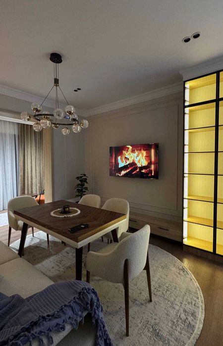 ЖК Ozmakon 53м² УзБУМ Alfraganus Мебель и техника