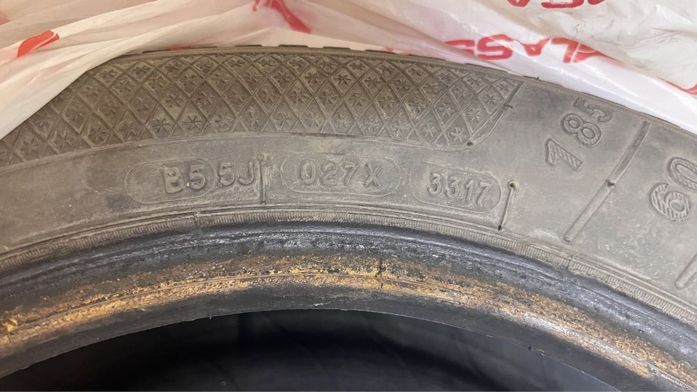 4 бр. Зимни гуми Lassa 185/60/15 хубав грайфер