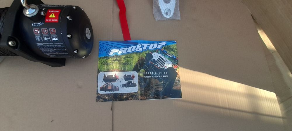 Ел лебедка 13500LBS за джип и пътна помощ