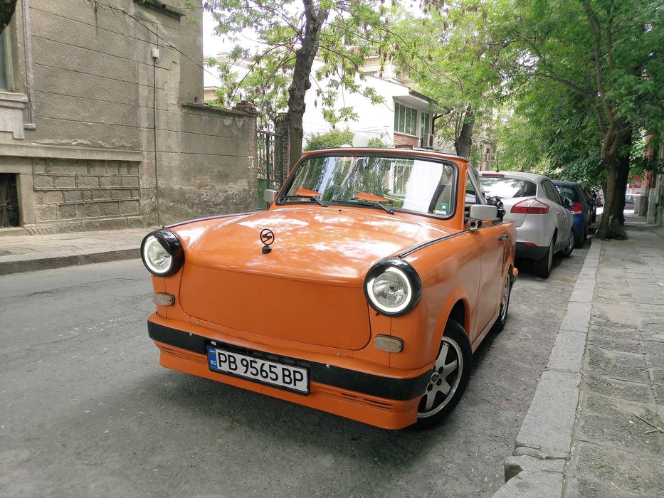 Ретро Трабант кабриолет за сватба, абитуриент или парти