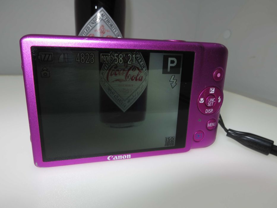 Canon IXUS 115 компактен фотоапарат камера розов цвят FULL-HD видео